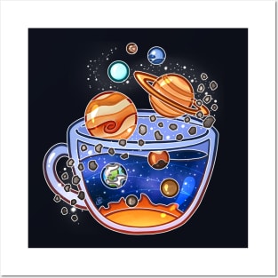 Solar System Tea Posters and Art